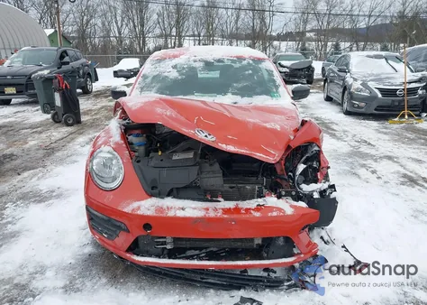 2017 Volkswagen Beetle #Pinkbeetle/1.8T Classic/1.8T S from USA, damaged, VIN 3VWF17AT1HM610309